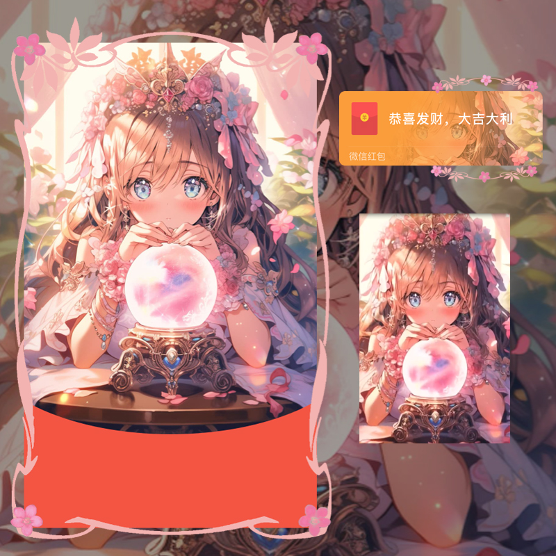 红包封面-初夏-女10女款系列