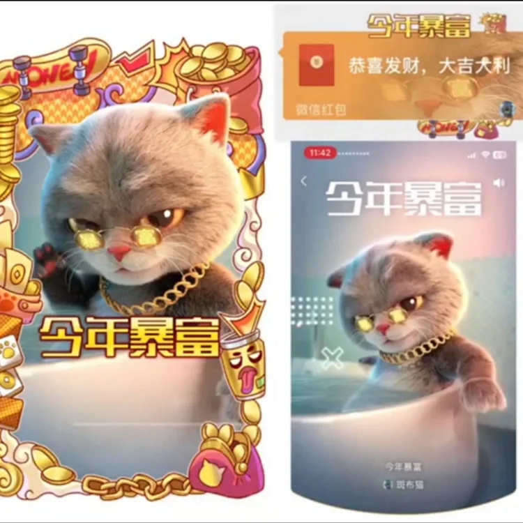 斑布猫今年暴富